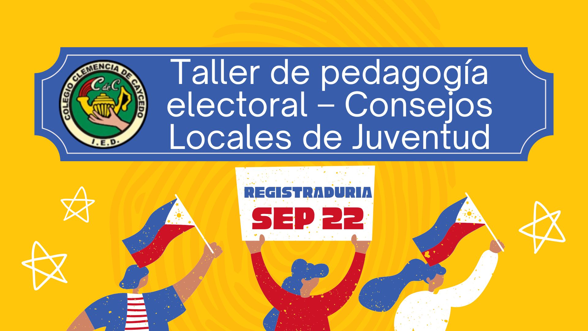 Taller de pedagogía electora