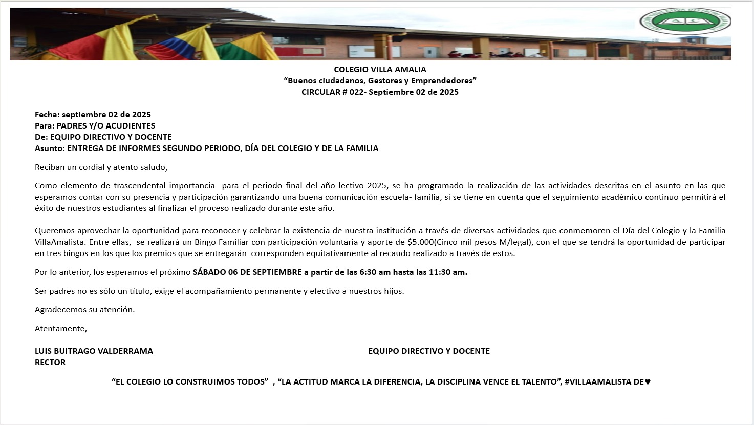 Circular 02 del 2 de Septiembre del 2005