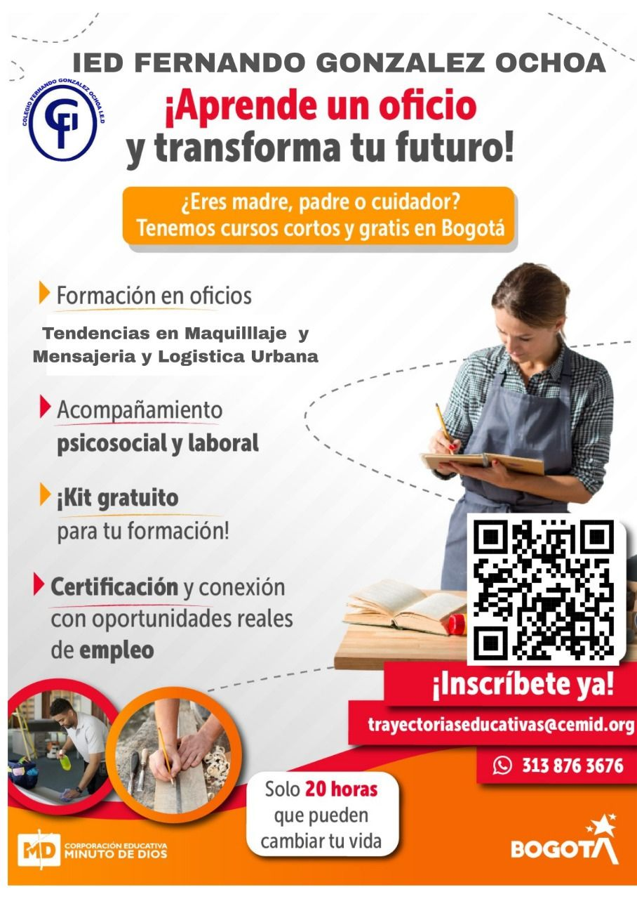 onvenio con la Secretaría de Educación Distrital (SED) y UNIMINUTO para la comunidad Gonzalista