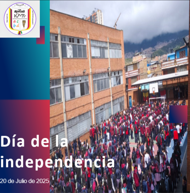 Imagen formación en día de la independencia