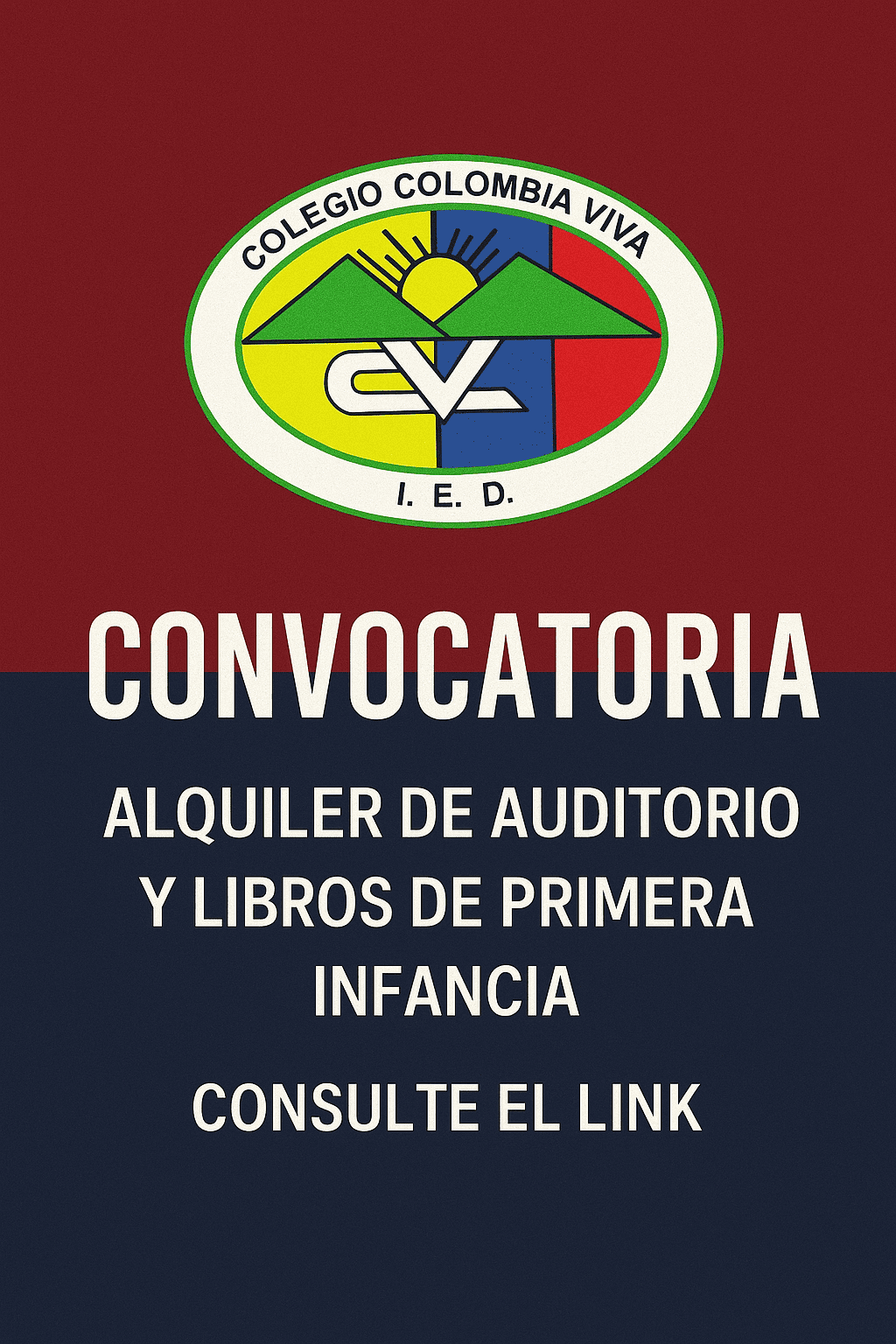 LLamado a ofertas Auditorio y Libros de Primera infancia