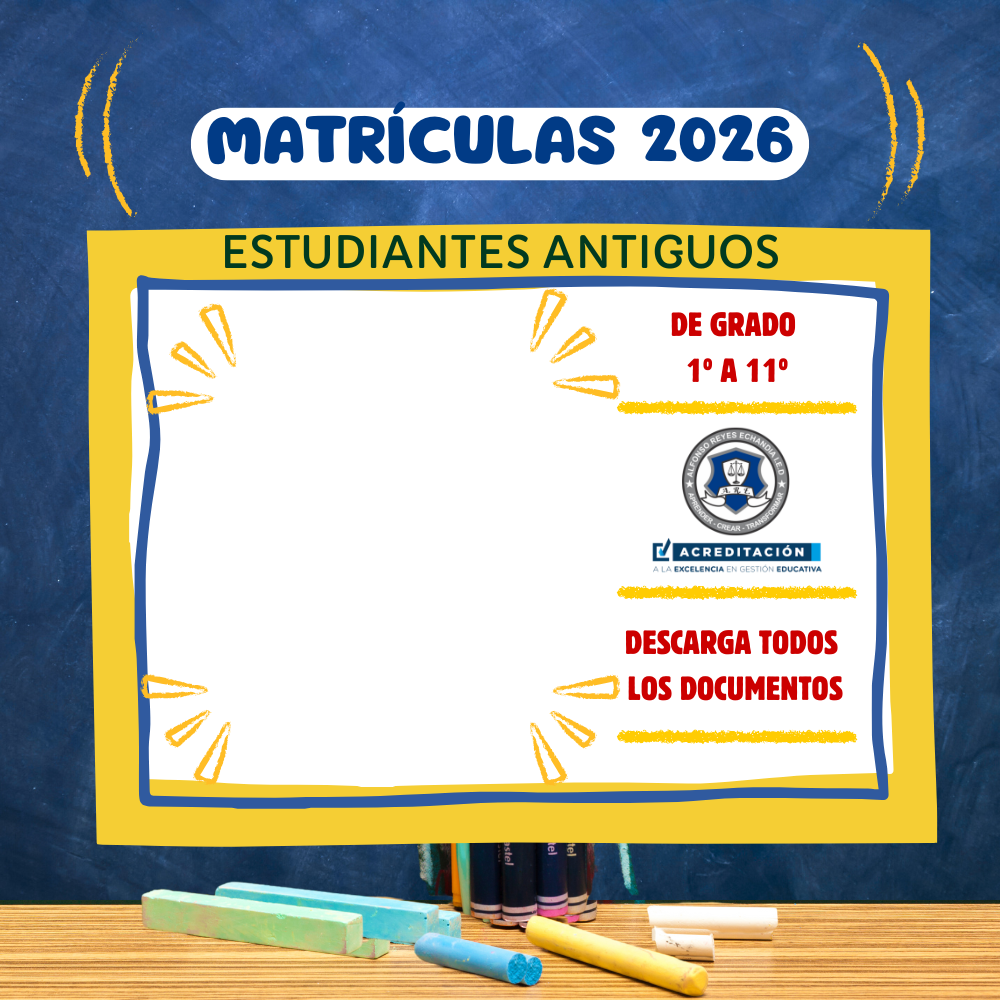 MATRICULAS ESTUDIANTES ANTIGUOS - 2026
