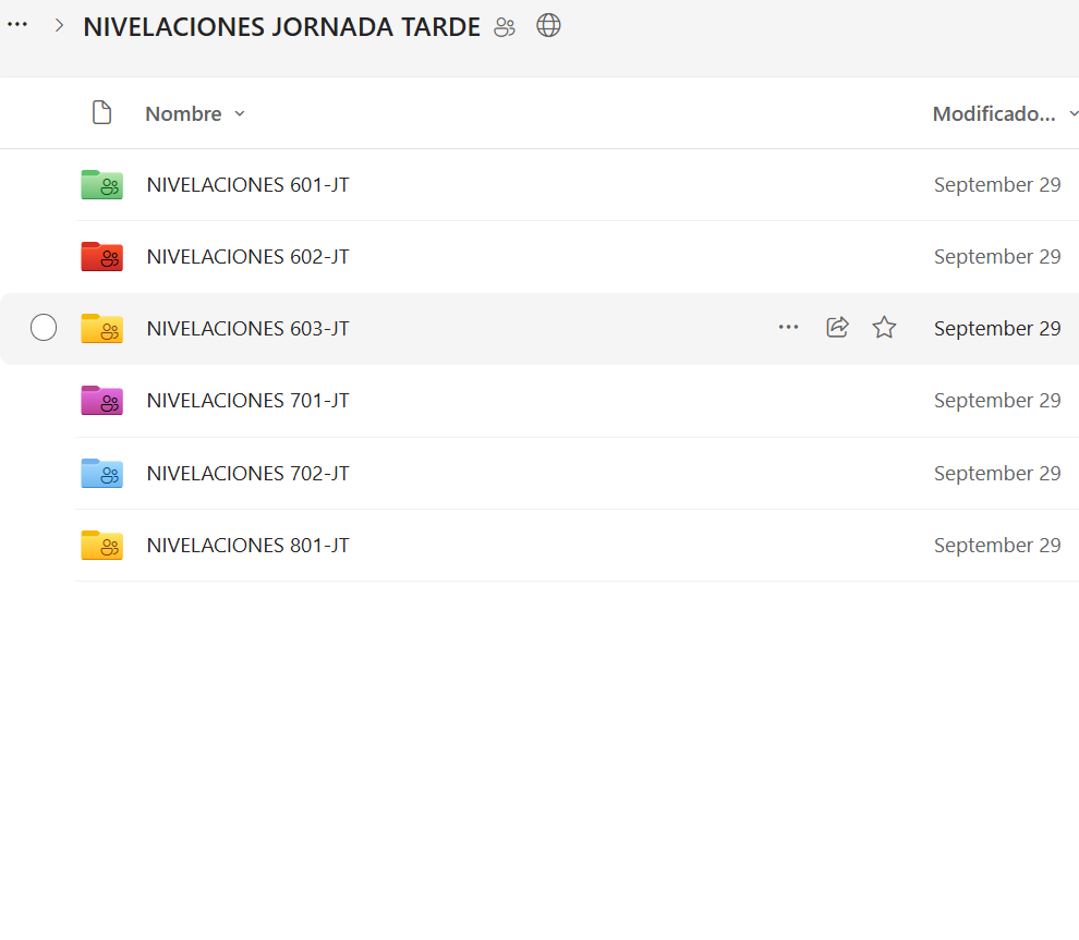 Talleres de Nivelación - Sede D - JT