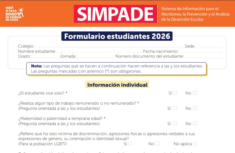 SIMPADE FORMULARIO