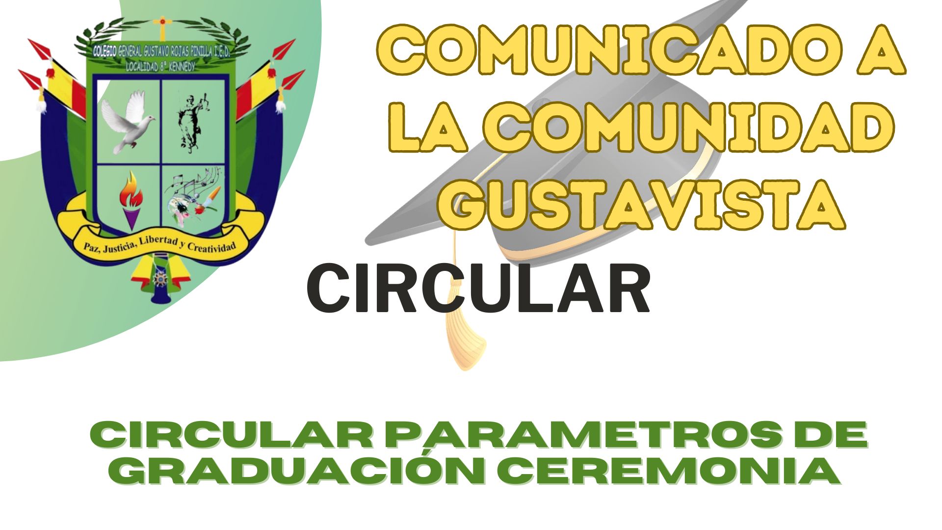 CIRCULAR CEREMONIA DE GRADO