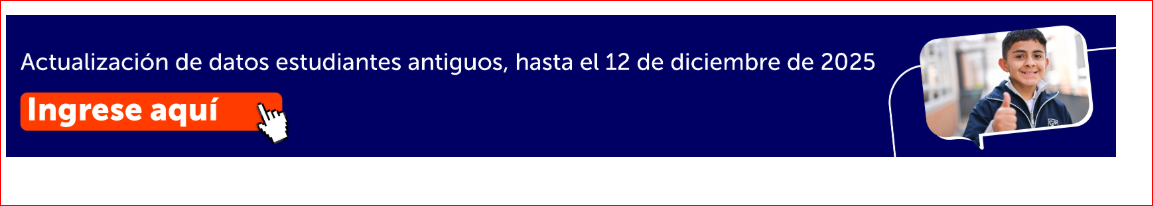 ACTUALIZACION DE MATRICULA  2026