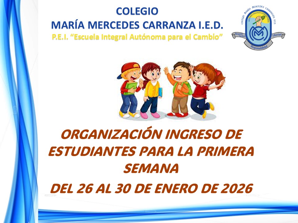 INGRESO DE ESTUDIANTES 2026