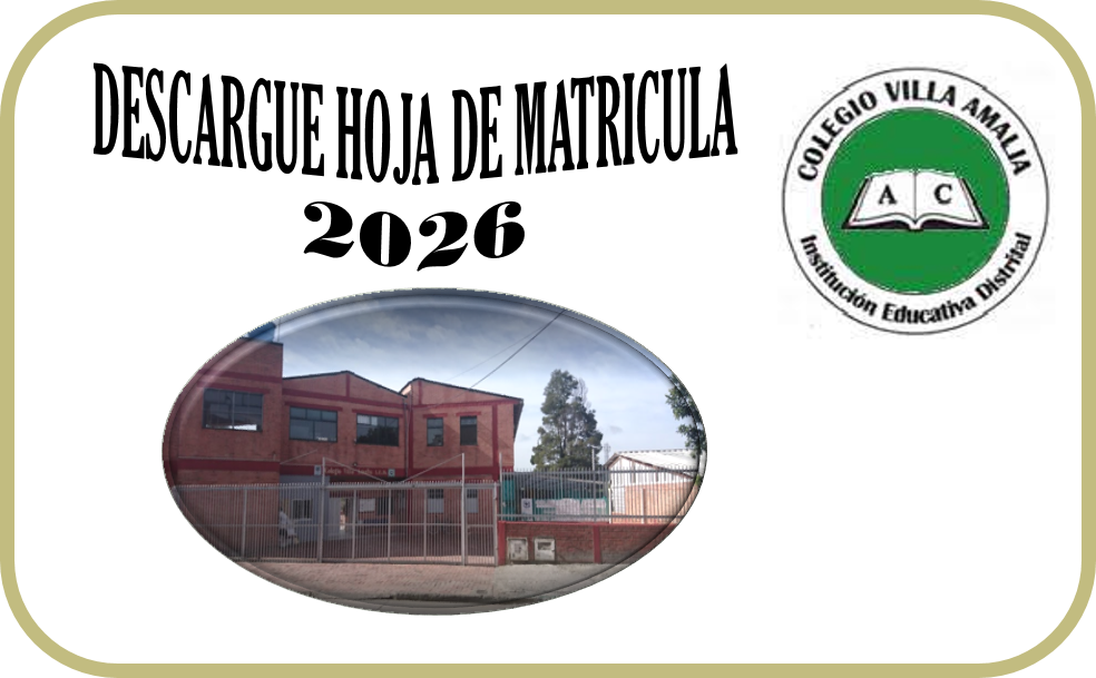 Hoja de Matricula 2026