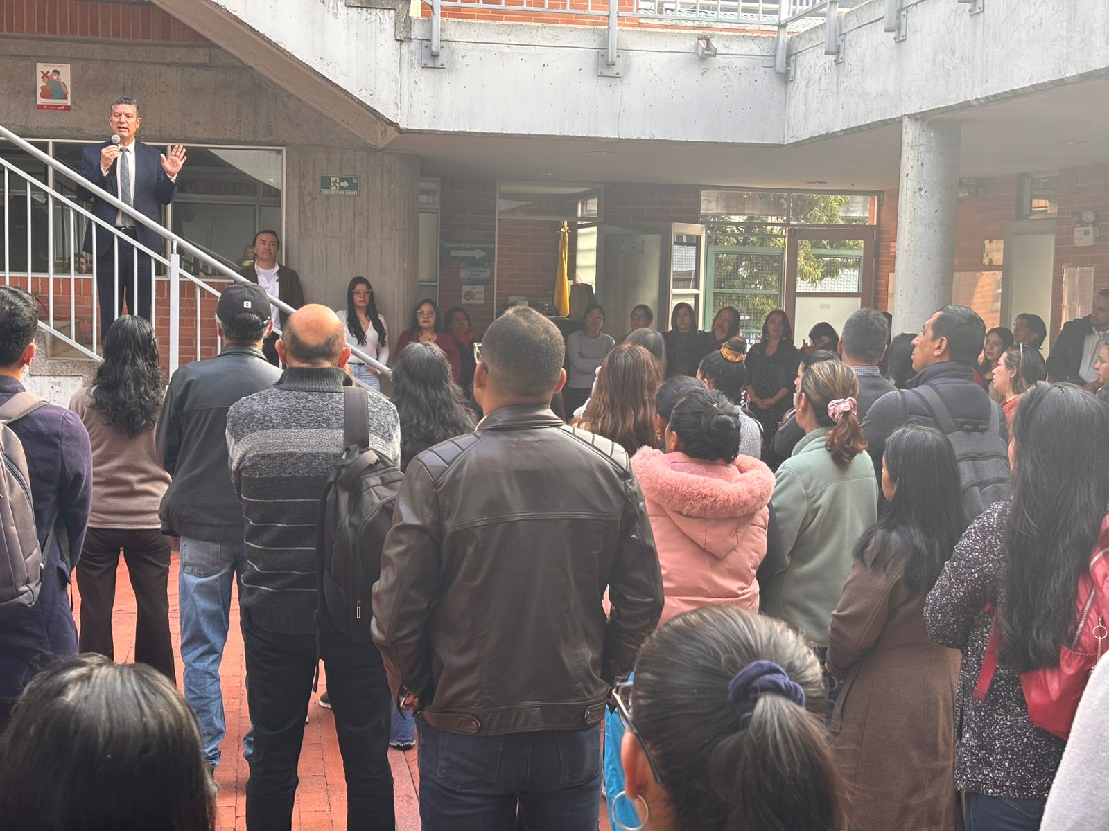 primer encuentro con padres de familia de la Sede A y Sede B