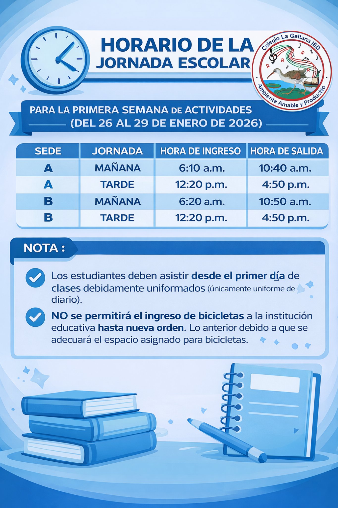 INGRESO ESTUDIANTES 2026