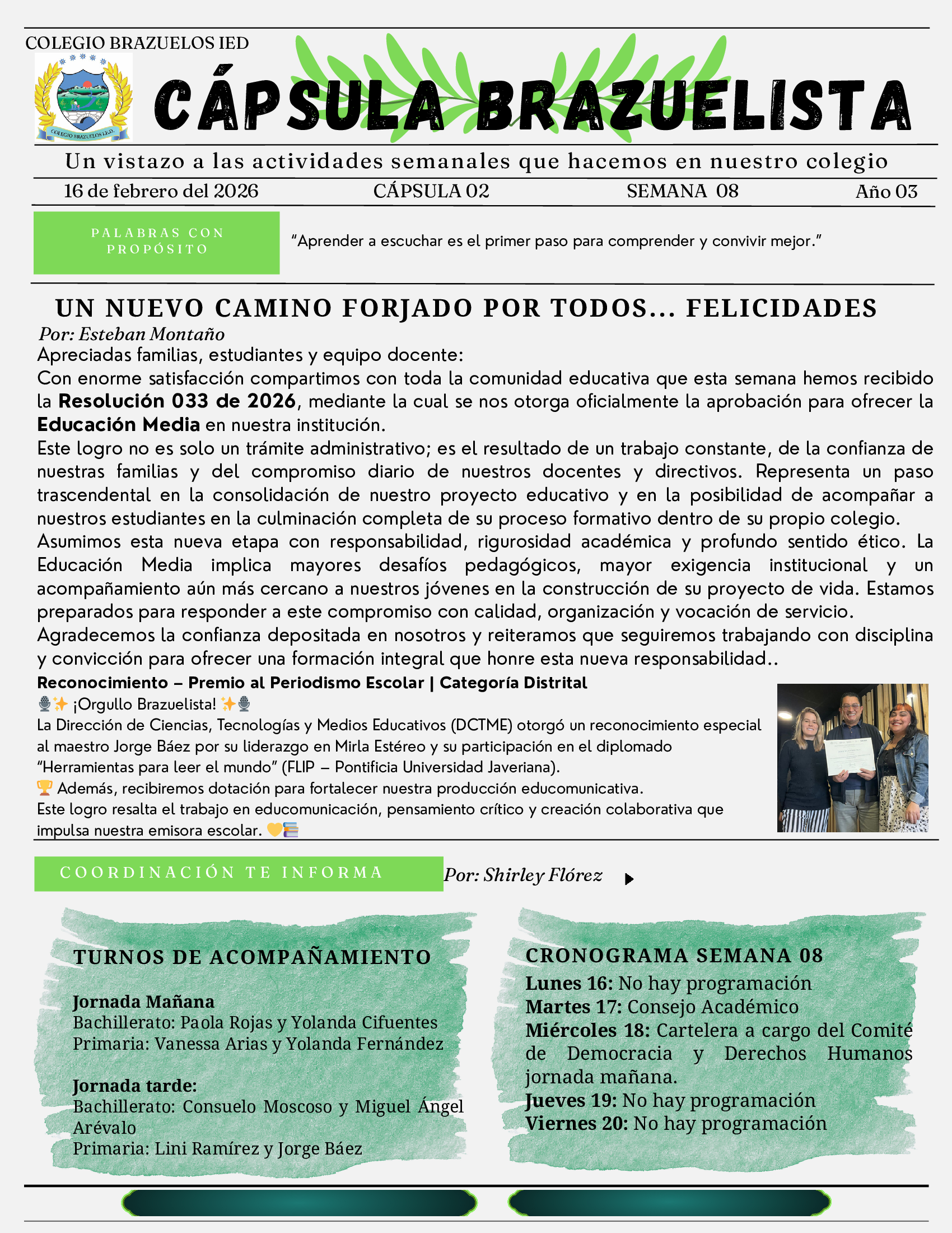 Colegio Brazuelos IED