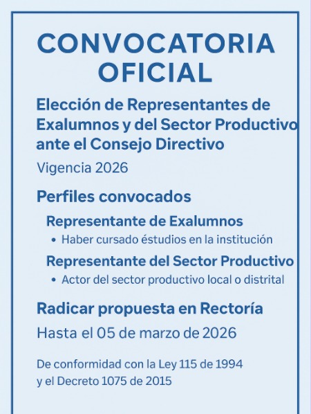 convocatoria