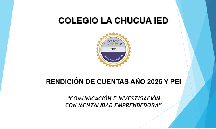 Rendición de cuentas: Año 2025