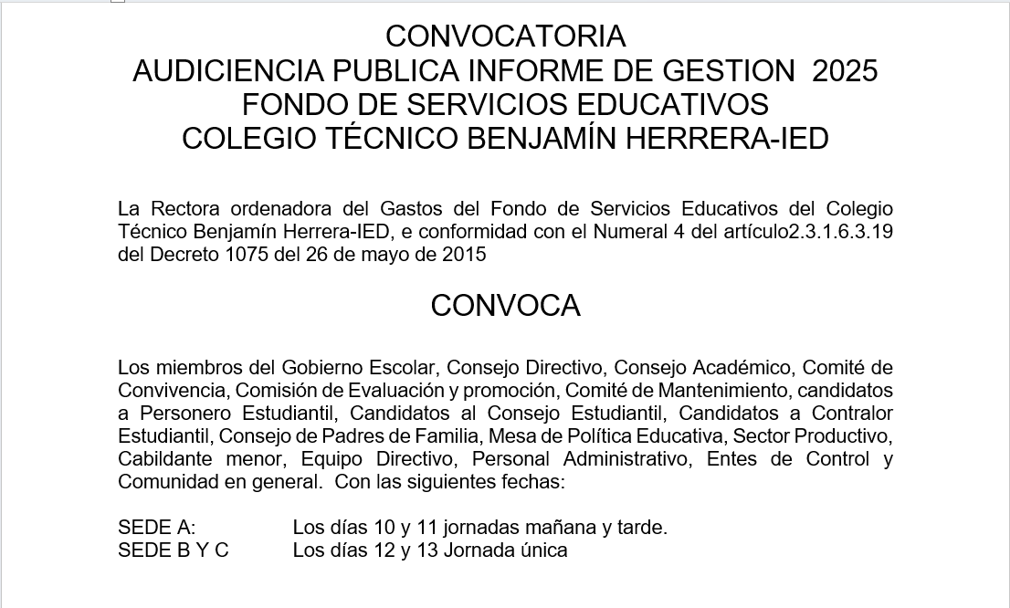 Rendición de cuentas