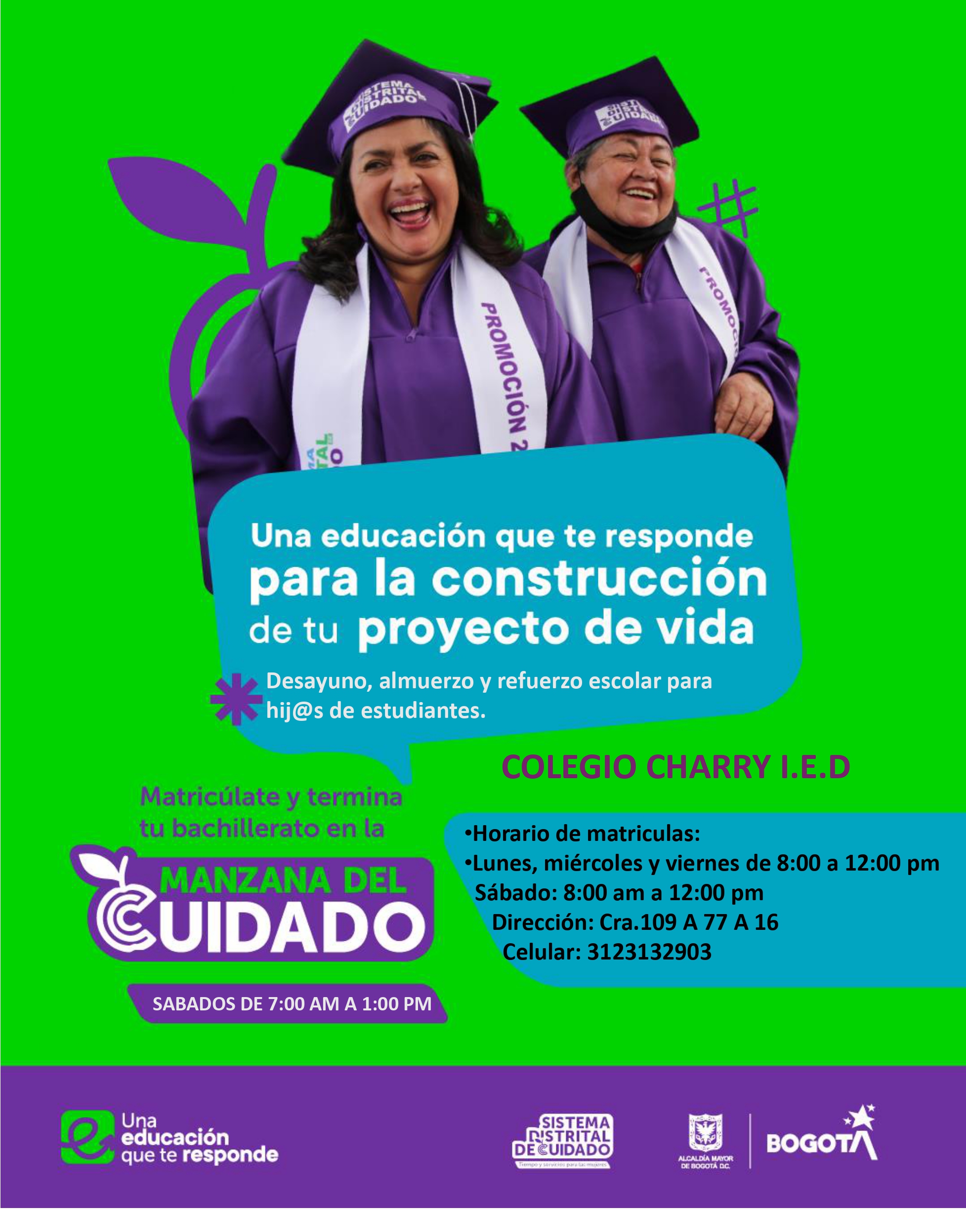 Inscripciones abiertas - Manzana del Cuidado