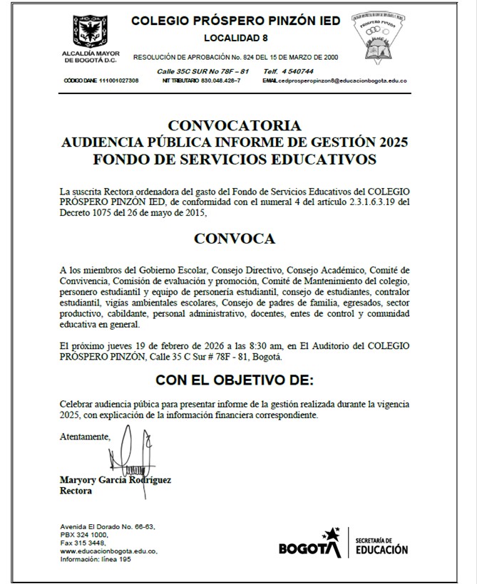 Rendición de cuentas