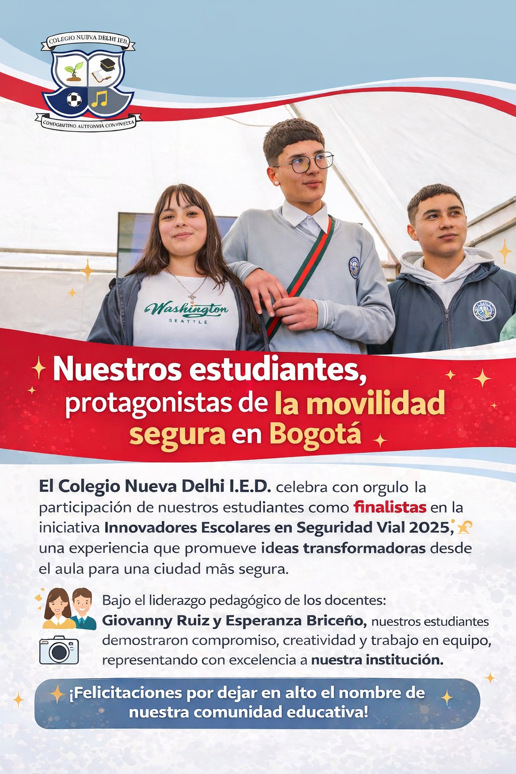 INNOVADORES ESCOLARES EN SEGURIDAD VIAL 2025