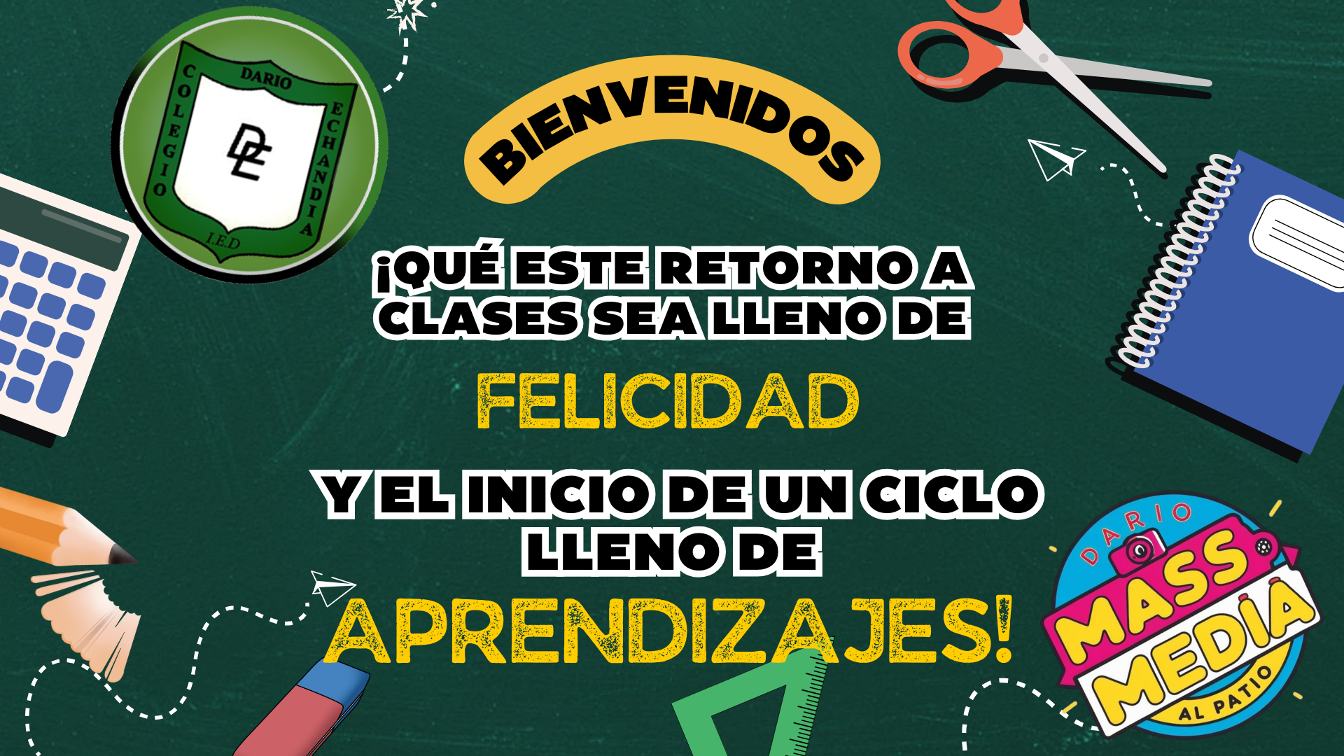 Bienvenidos estudiantes