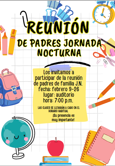 Encuentro  familias jornada nocturna 