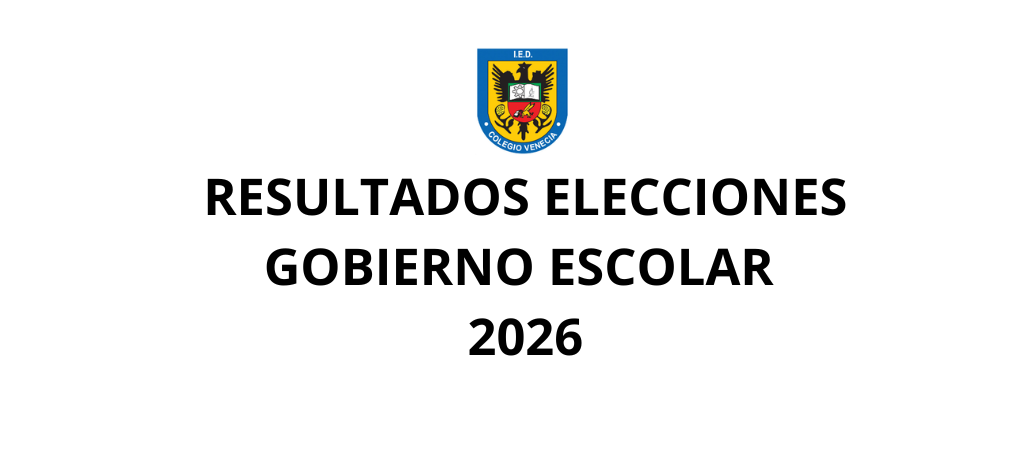 RESULTADOS GOBIERNO ESCOLAR 2026