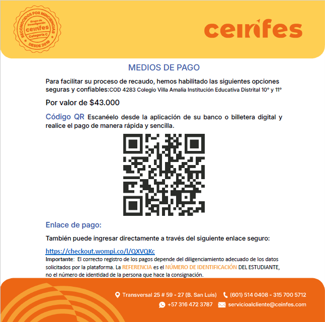 Pagos para realizar los Simulacros de Saber Pro 2026