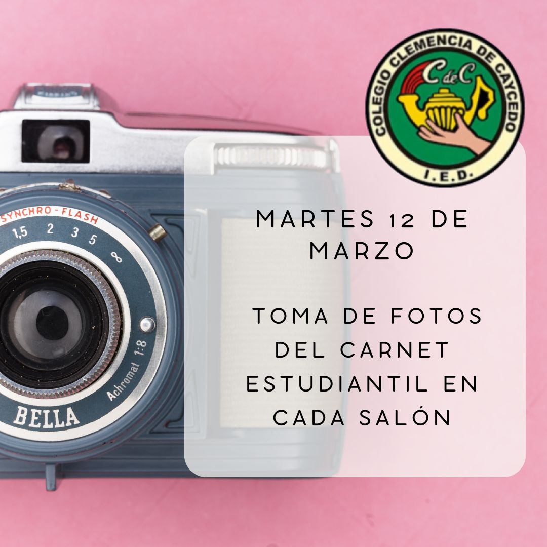 Toma de fotografias para el carnet