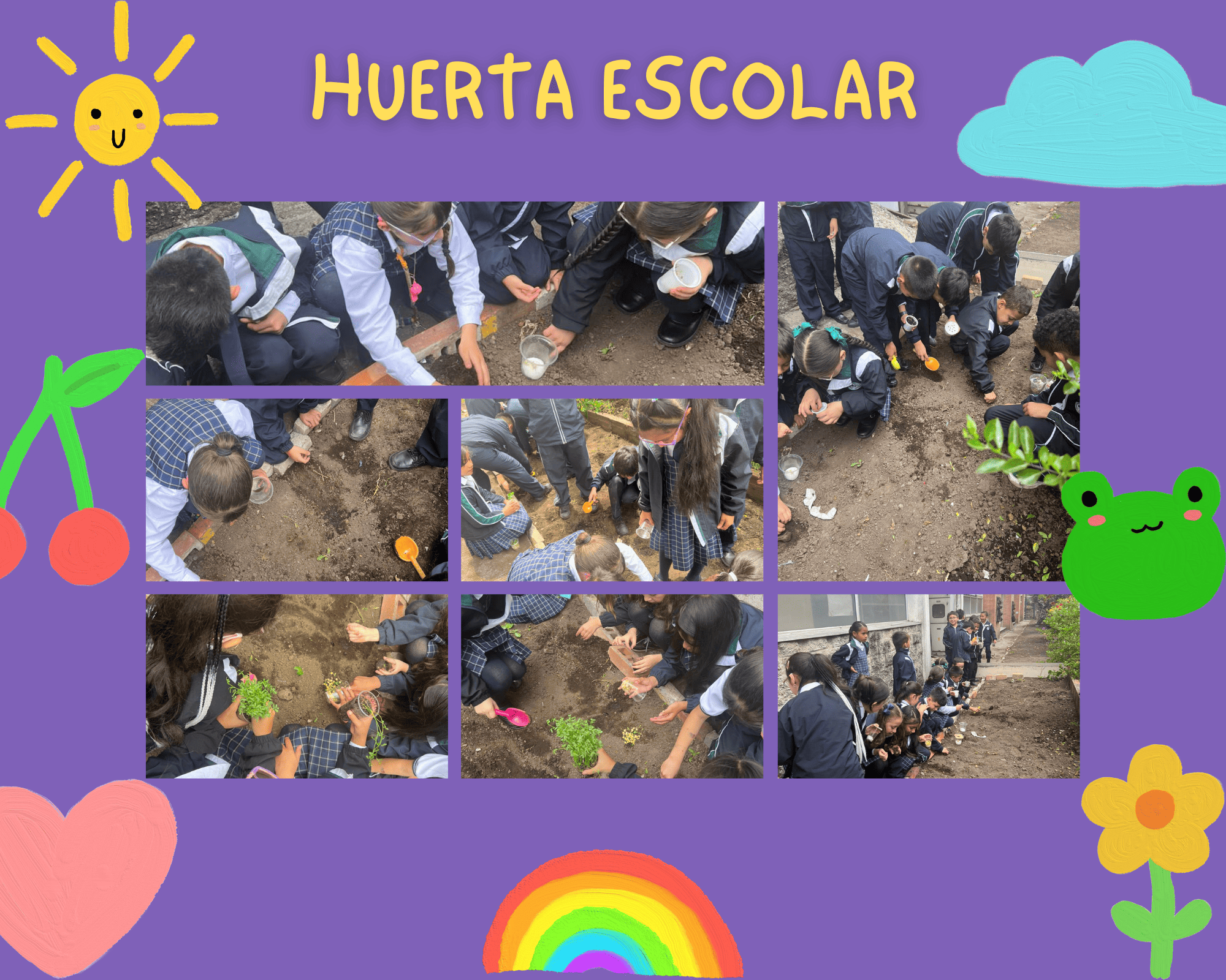 huerta escolar