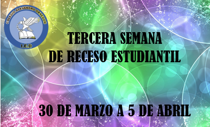 RECESO ESCOLAR