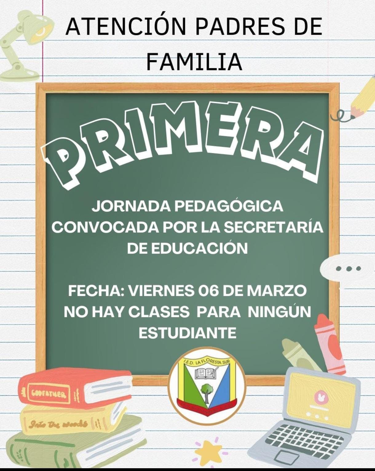 Jornada Pedagógica Col La Floresta Sur