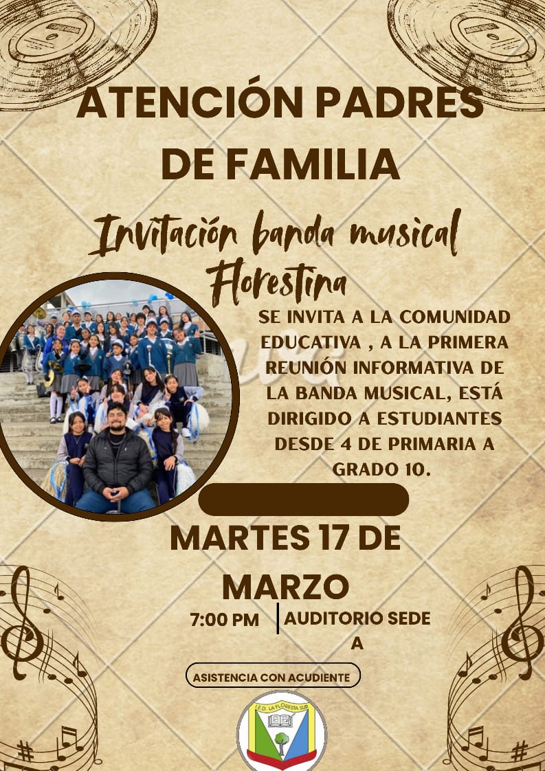 Invitación Banda Florestina