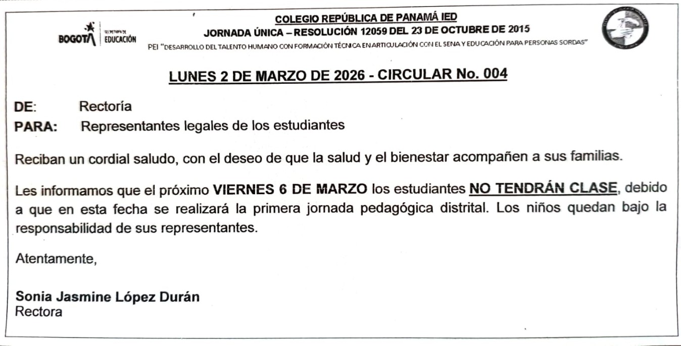 El 6 de marzo se realizará la primera jornada pedagógica distrital.