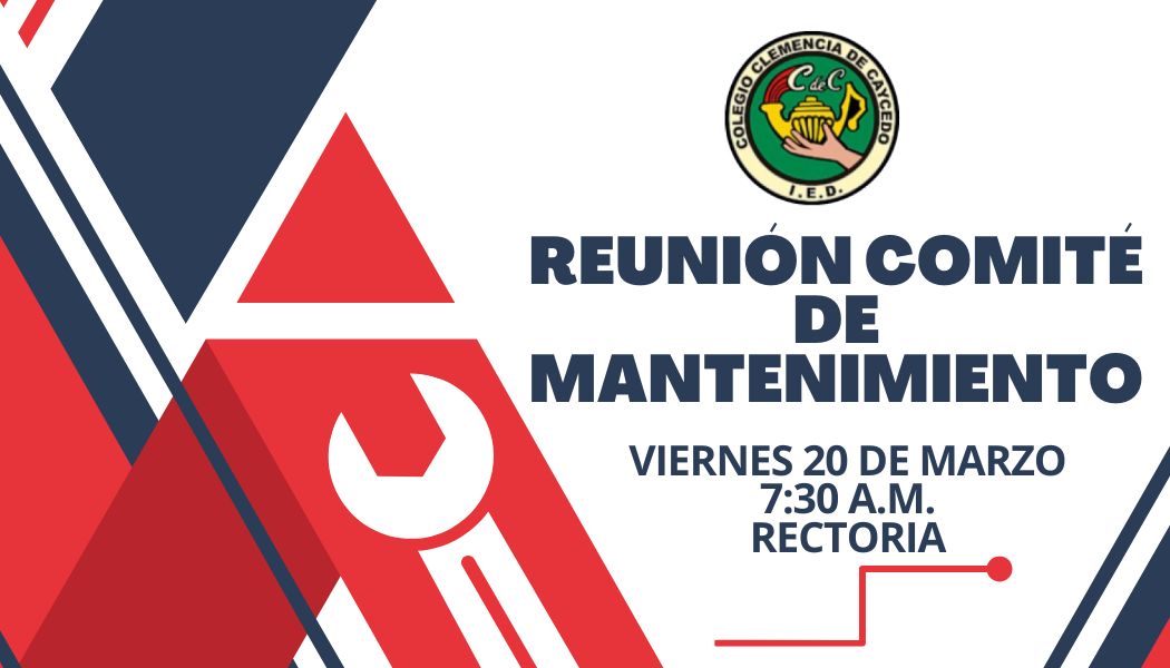 Reunión Comité de mantenimiento