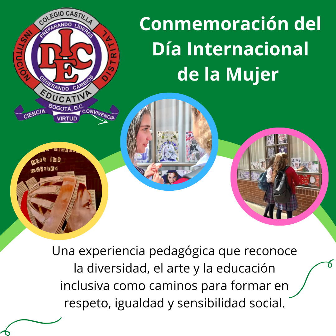 Conmemoración del Día Internacional de la Mujer  Colegio Castilla I.E.D.