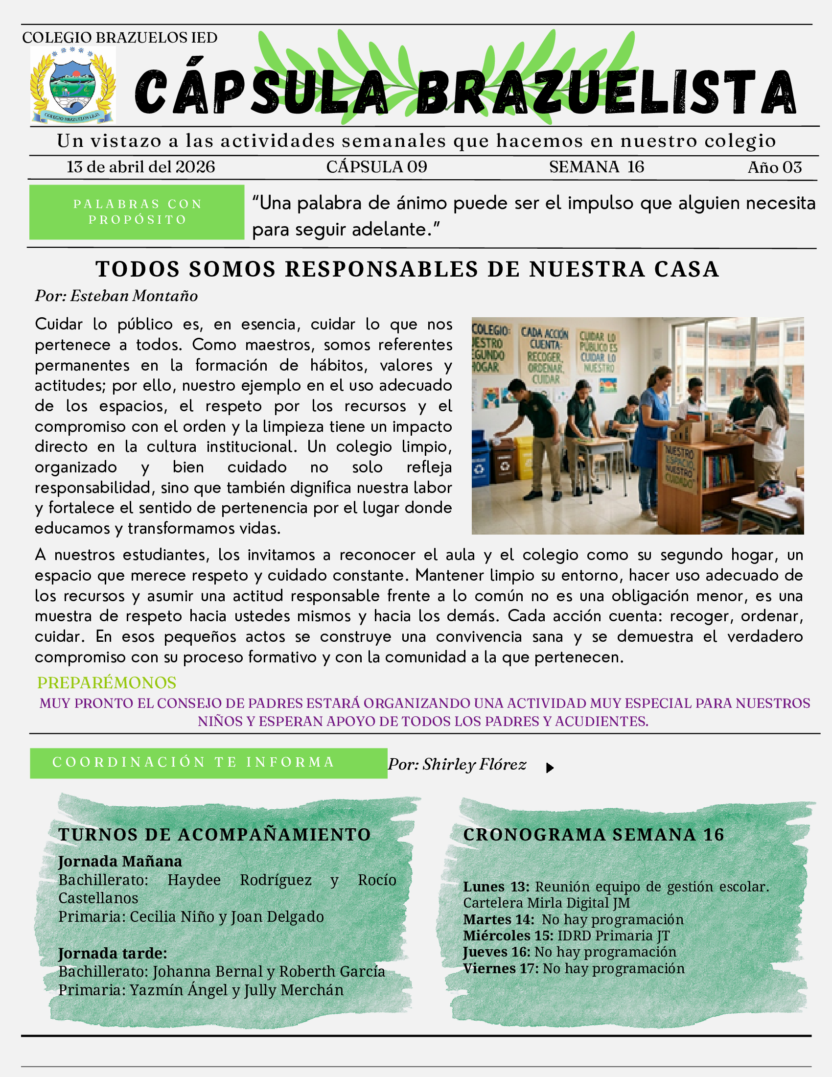 Colegio Brazuelos IED