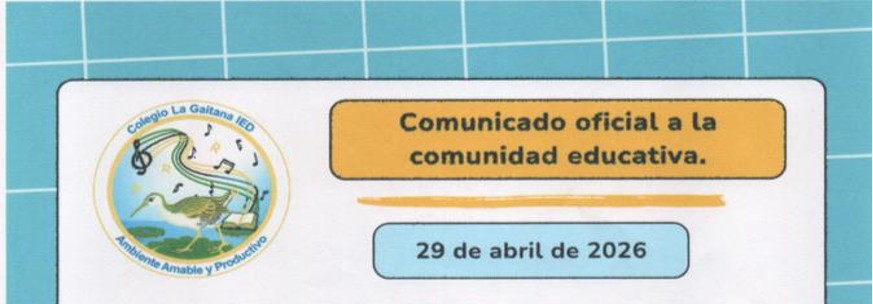 Comunicado Oficial 