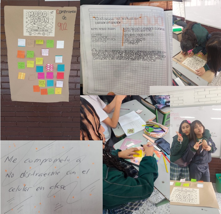 Fomentar en los estudiantes una reflexión consciente sobre el uso del celular en su vida cotidiana, a través de actividades lúdicas que les permitan reconocer la importancia de equilibrar el tiempo digital con experiencias reales de interacción, juego y convivencia.