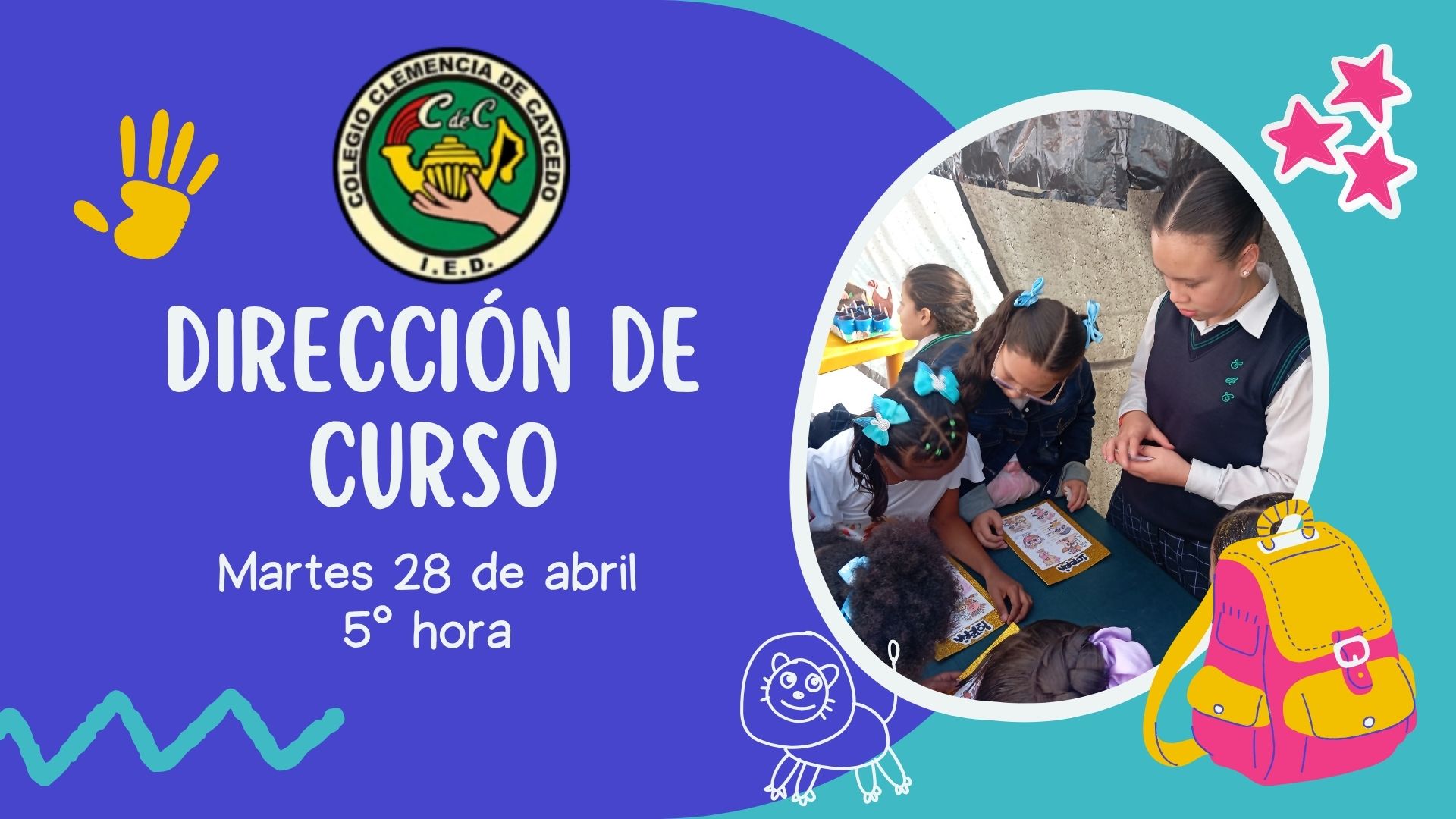 Dirección de curso 5° hora