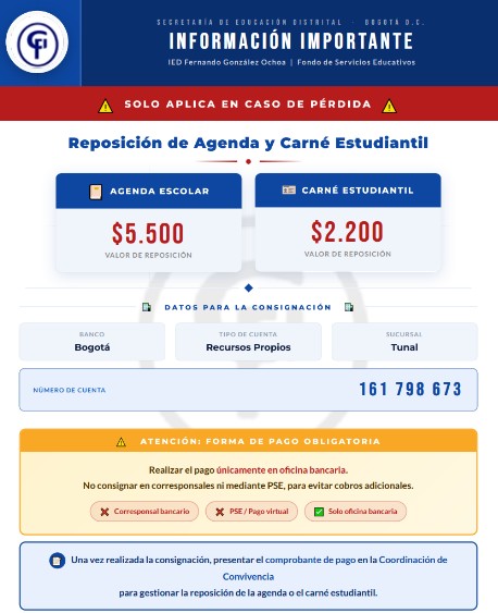 REPOSICION CARNET  Y AGENDA