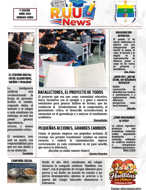 PERIÓDICO ESCOLAR JT