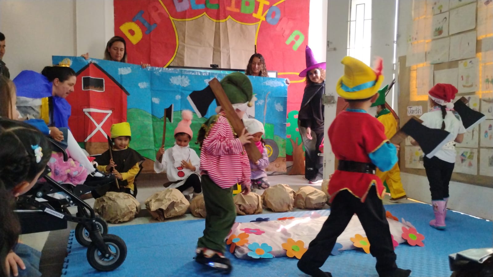 Celebración día de la tierra e Idioma