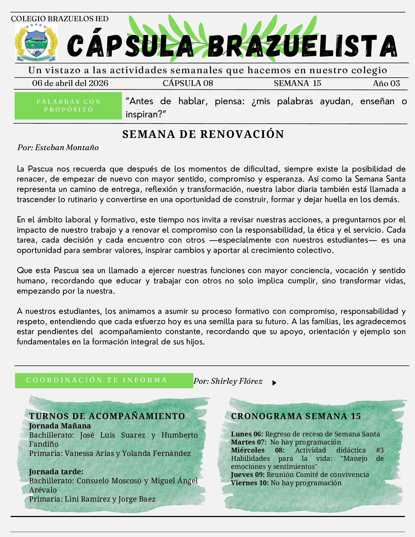 Colegio Brazuelos IED