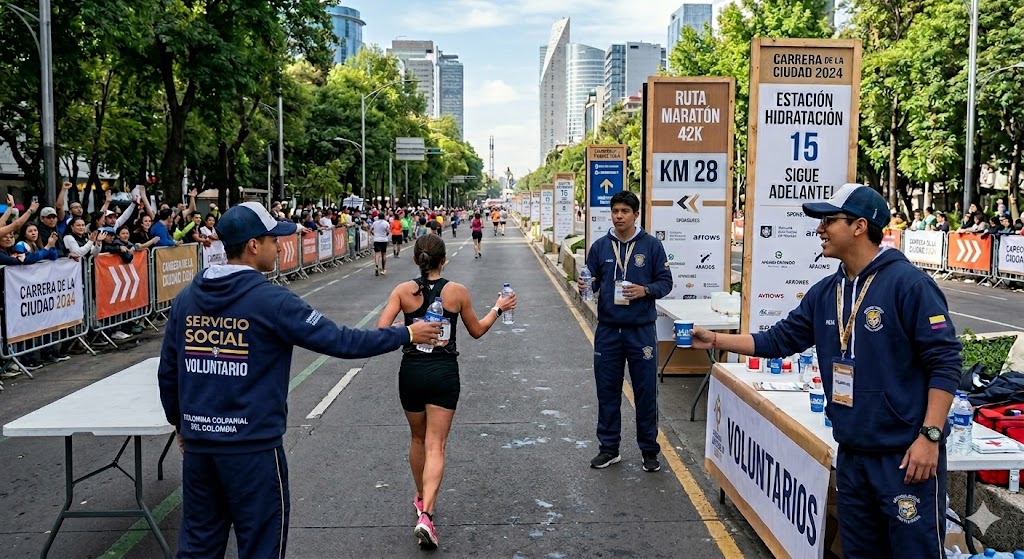 Estudiantes en Servicio Social