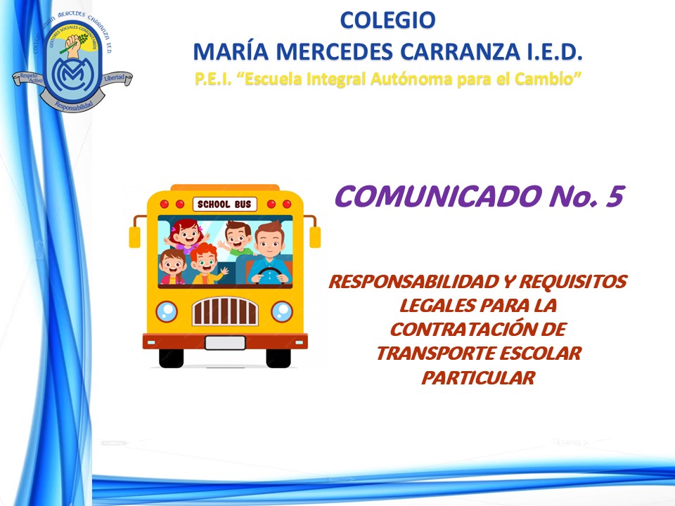 TRANSPORTE ESCOLAR PARTICULAR