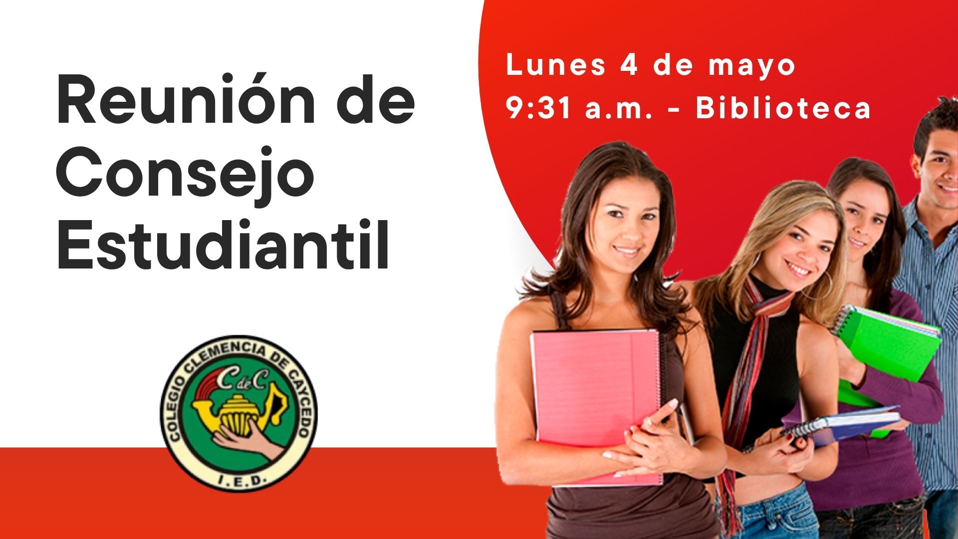 Reunión Consejo estudiantil 