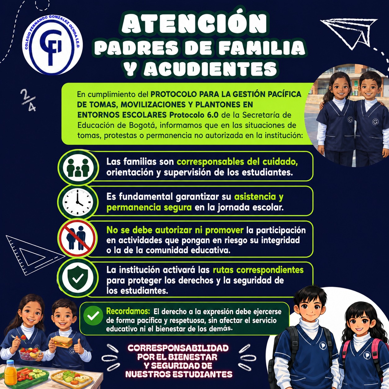 Información importante