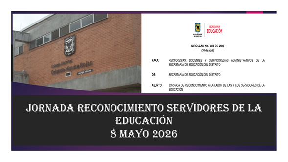 Jornada Reconocimiento Mayo 2026