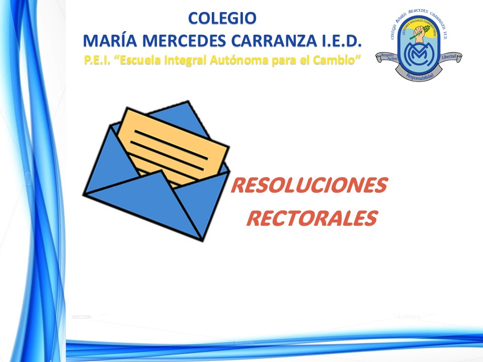 RESOLUCIONES RECTORALES 2026
