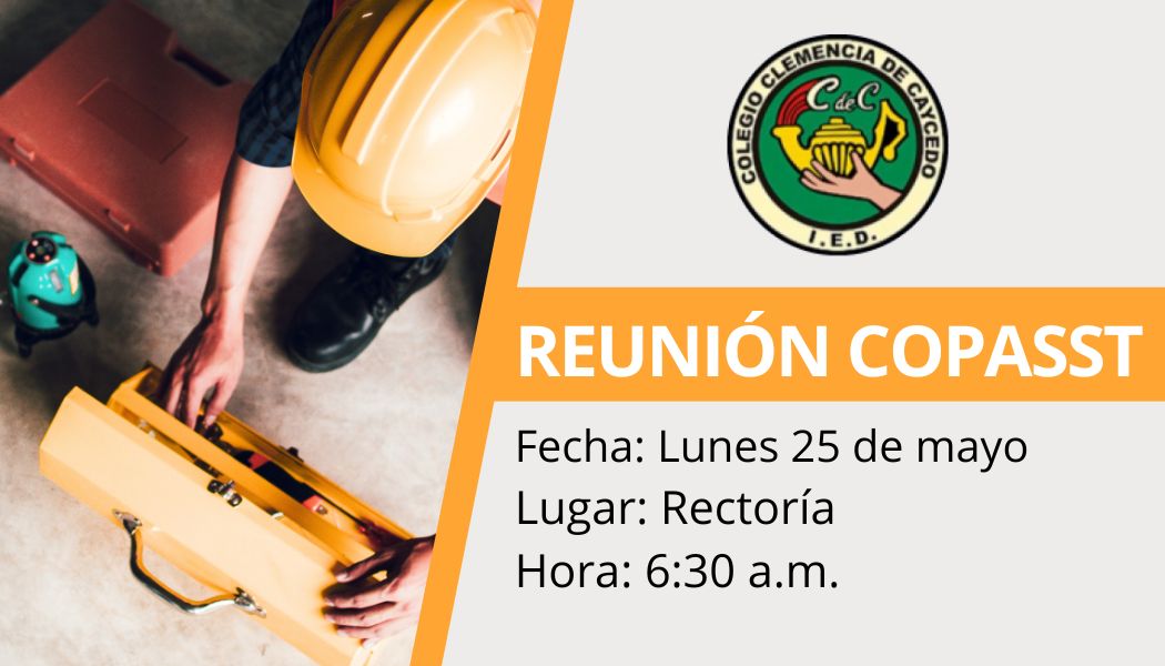 Reunión comité Copasst