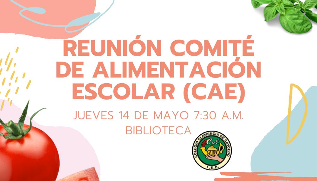 Reunión comité de alimentación escolar