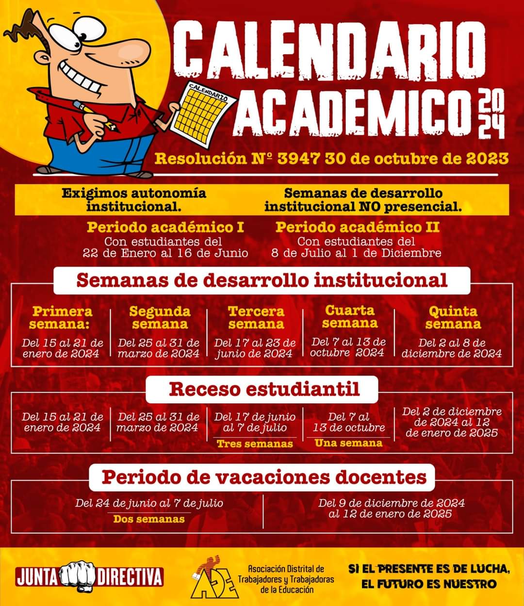 CALENDARIO